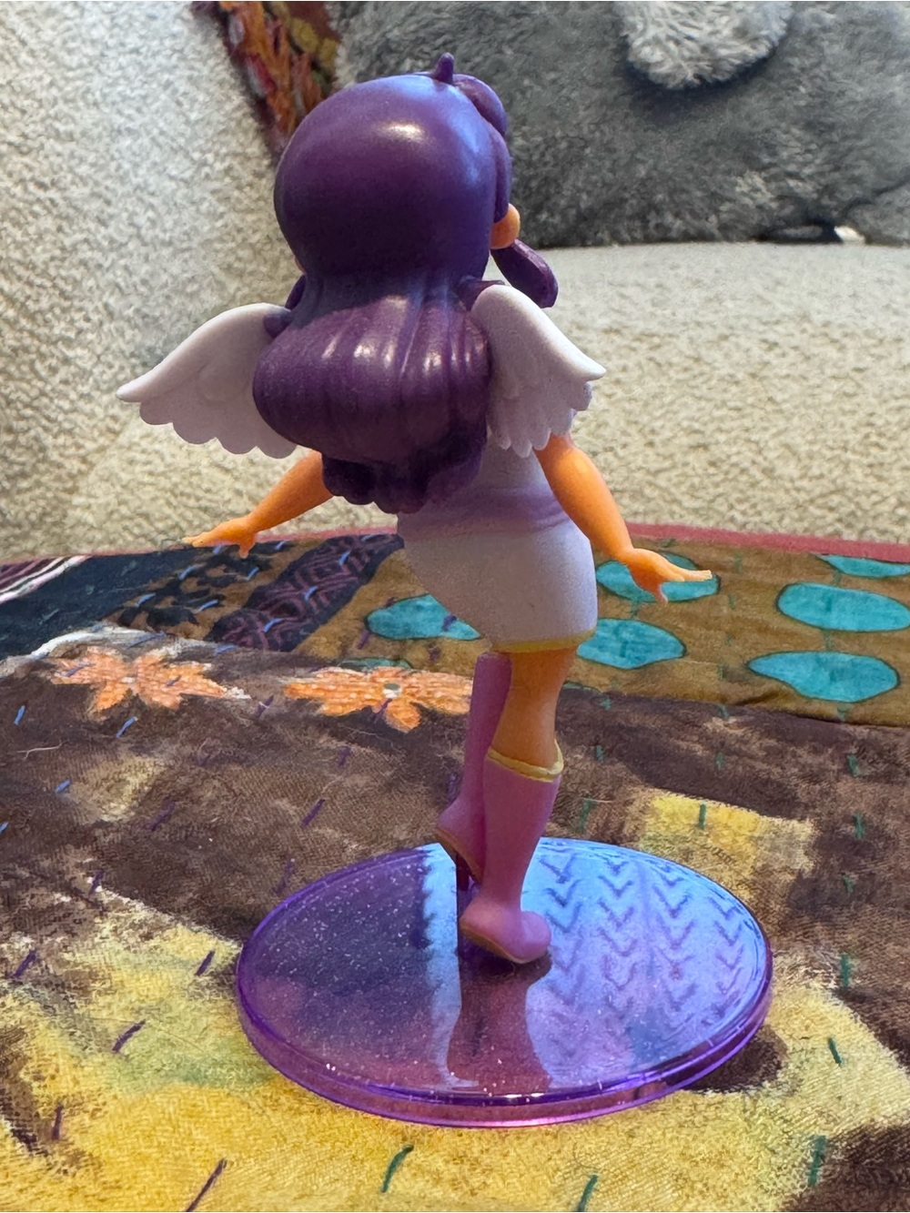 Goddess Aphmau Meemeow Purple Angel Wing Doll Figure - Kids Toys - Picture 3 of 4